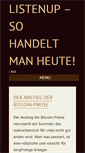 Mobile Screenshot of listenup.org