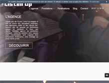 Tablet Screenshot of listenup.fr